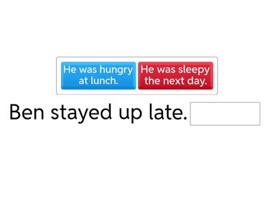 Matching Cause and Effect 