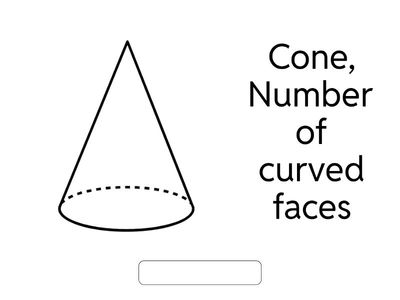 Number of Curved Faces 3D Shapes - Math - Kelas 2 SD