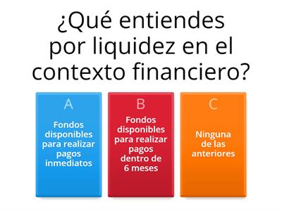 PREGUNTAS DE RAZONES DE LIQUIDEZ