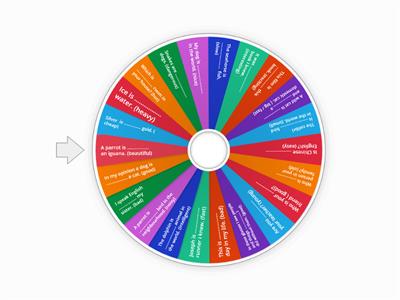 Comparative and superlative adjectives