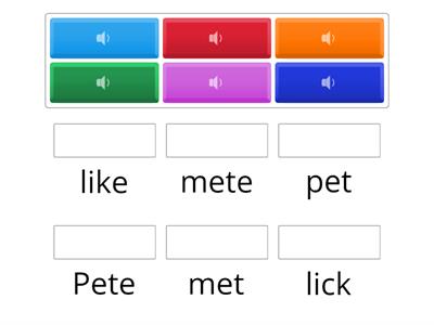 Short E and Long E with Silent E (e_e)