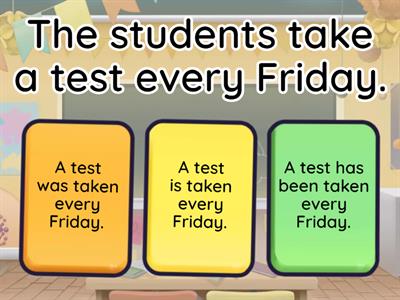 Passive(四種時態)