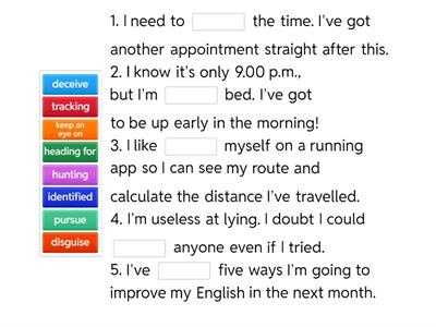 Roadmap B2 - Unit 8B - vocabulary