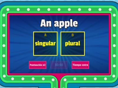 Nouns Classification (Singular/Plural/Count/Non-Count)