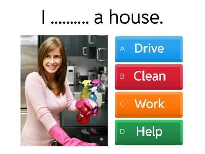 Occupational Verbs