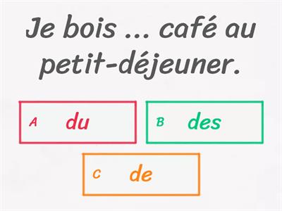 The Partitive Article - L'Article Partitif