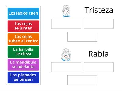 ¿Cómo saber que una persona está triste o tiene rabia?