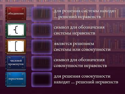 Системы и совокупности неравенств
