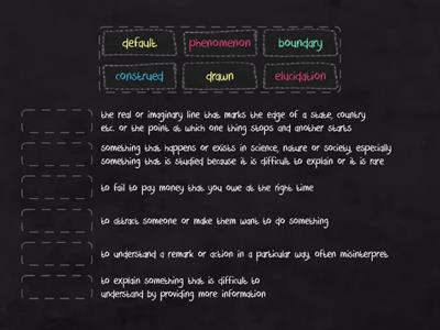 Unit 11 Vocab part 2