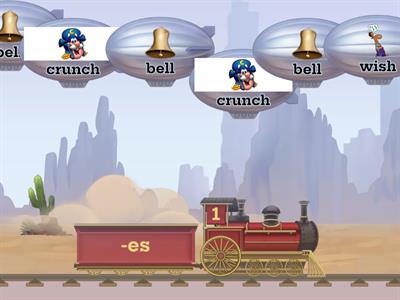 -s or -es Balloon Pop