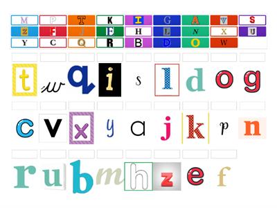 English alphabet