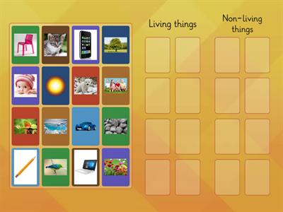 Living and non-living things