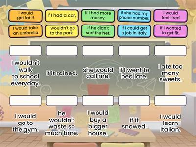 Second Conditional_match_up #my_teaching_stuff