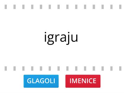 Glagoli i imenice