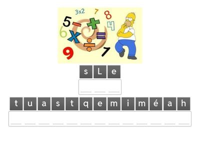 Cap Sur 1 Les matières scolaires 