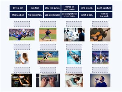 Vocabulary: Verbs of ability (A1)