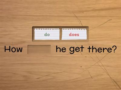 Travel (Do or Does?)