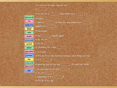 Outcomes Elementary Unit 1 Audio script