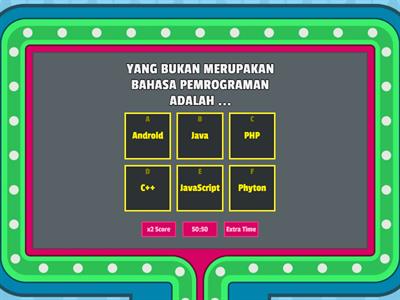 BAHASA PEMROGRAMAN