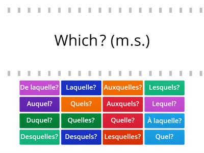 Relative Pronouns