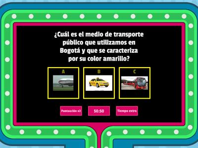 Conociendo los medios de transporte