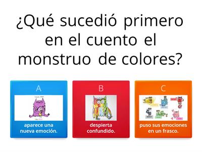 El monstruo de colores.