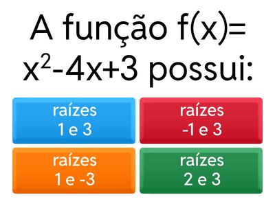 Atividade função quadratica 