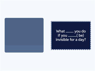 Second conditional-questions 1