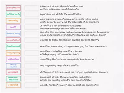 New Republic Vocab activity