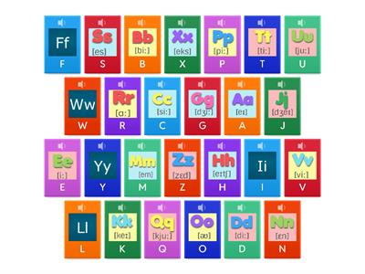  Английский алфавит