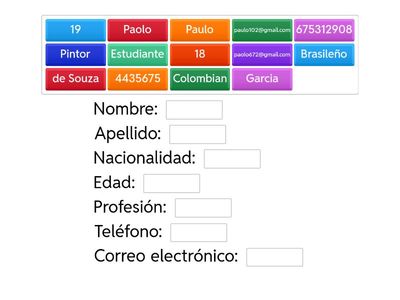 Información personal 