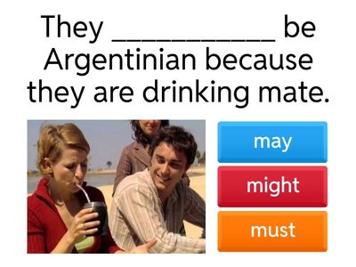 Modals of deduction - might/may/could/can't/must