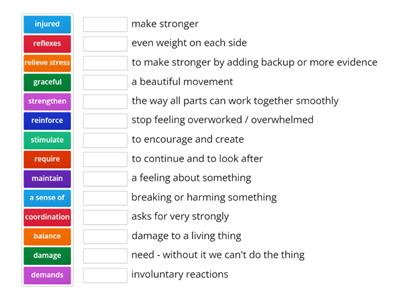 FCE Sport Vocabulary 