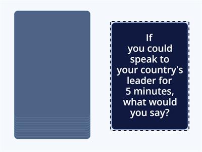 SECOND CONDITIONAL practice