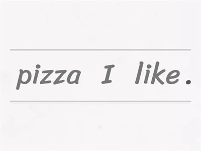 Food: like or don't like?