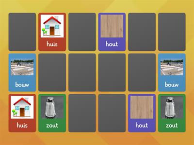 Memory /ui/ en /ou/ woorden #Meester Max