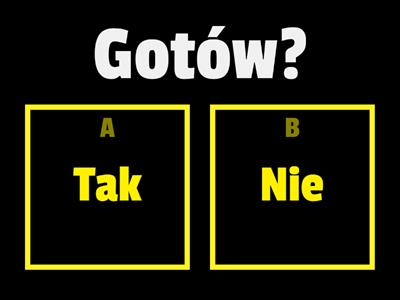 Quiz LIVE (proszę ustawić na wieloosobowe)