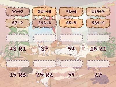 G3 Math   除法 有余数