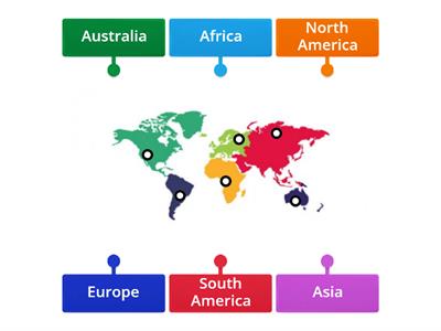 1B English File Elementary Continents