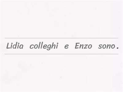 Il fine settimana - passato prossimo NVSPI.1a un 4 