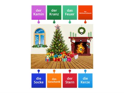 Weihnachten: Zimmer