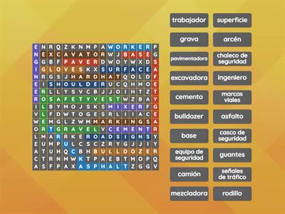 Construction Site WordSearch