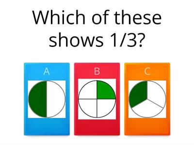  Fractions quiz