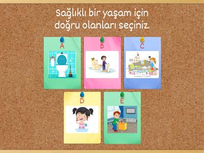 sağlıklı hayat için temizlik