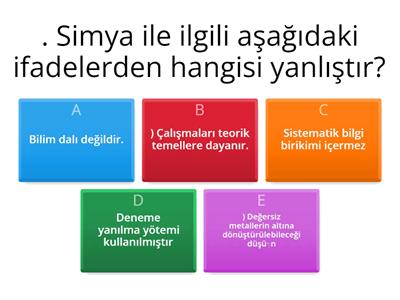 NMAİHL TYT KİMYA 