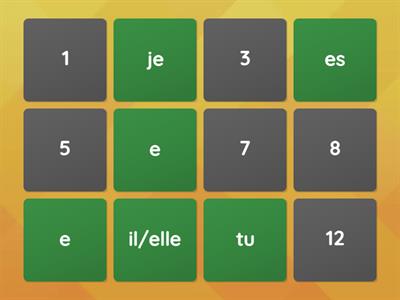 Y9 Pronouns & Endings