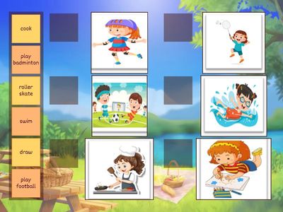 Matching Game Unit 5 Class 4