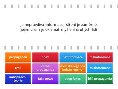 (Shoda) Média a dezinformace