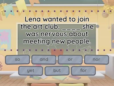 Co-ordinating Conjunctions