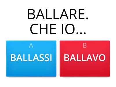 Trova i verbi al CONGIUNTIVO IMPERFETTO (=passato)